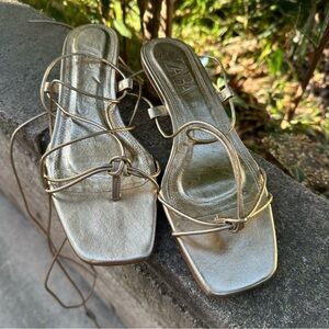 COPY - ✨Zara gold sandals 37-7.5